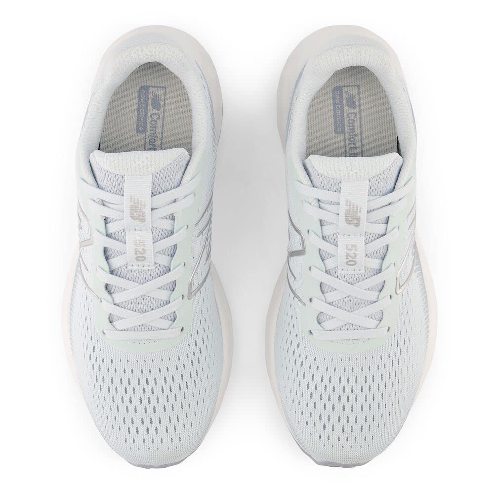 New Balance Women's 520 V8 Running Shoe, Ice Blue/Ice Blue, 7 Wide