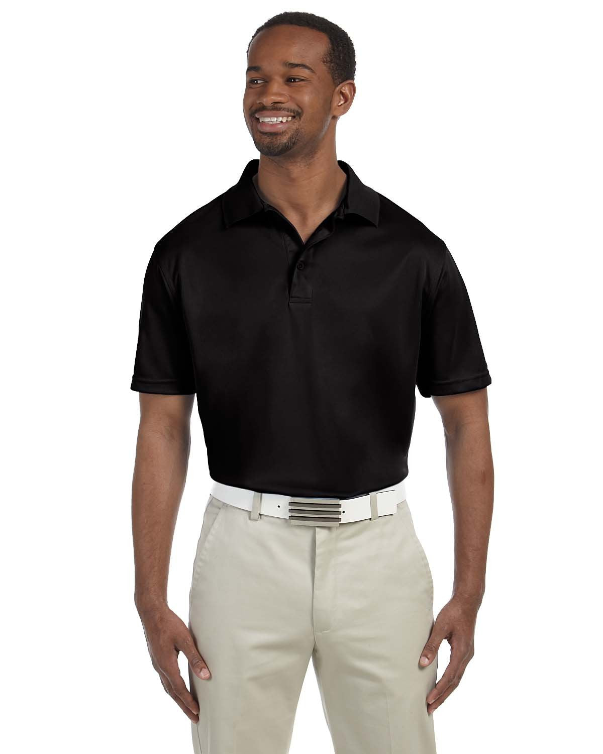 Mens 4 oz Polytech Polo - WHITE - 5XL(D0102H7YXW2)