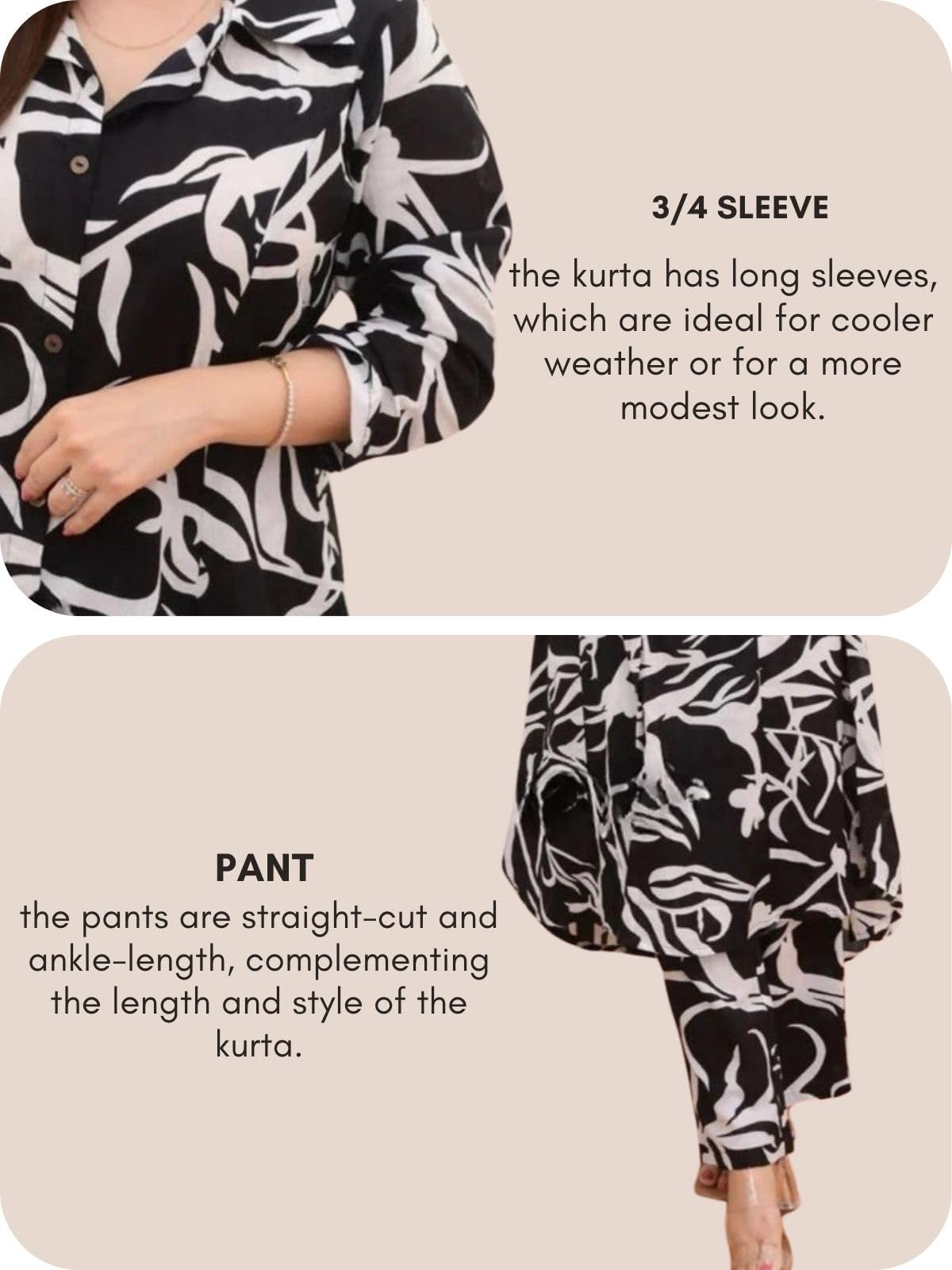 GRECIILOOKS Womens A-Line Rayon Regular Fit Co-Ord Set (Black, X-Large)