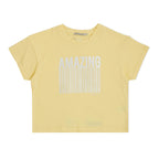 Pepe Jeans GirlS Western T-Shirt (Pg502867_Yellow 14)