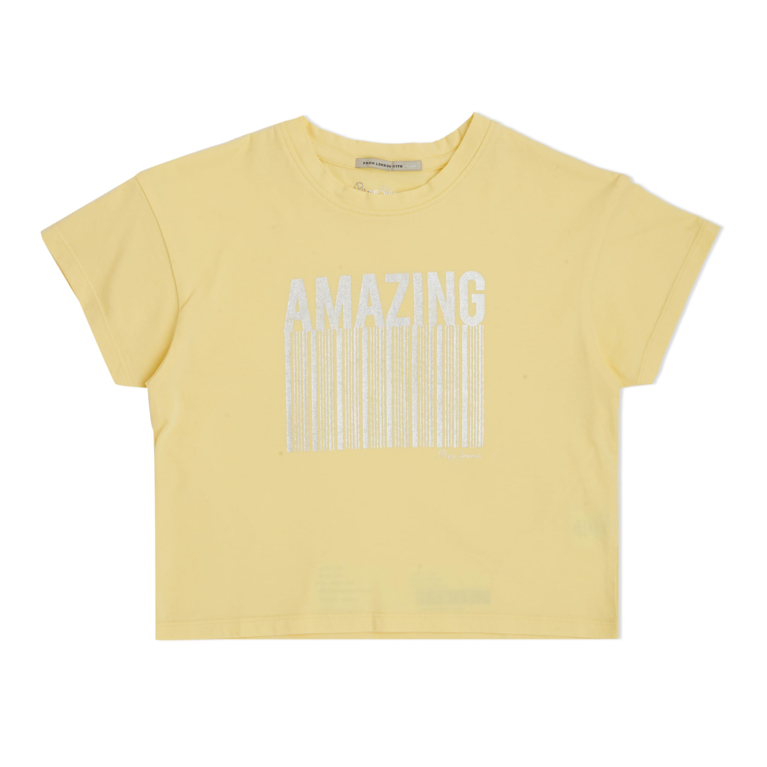 Pepe Jeans GirlS Western T-Shirt (Pg502867_Yellow 14)