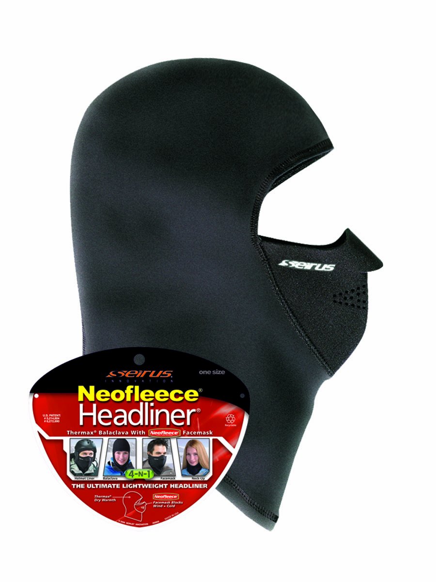 Seirus Innovation NeoFleece Headliner-Black