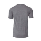 32 DEGREES Mens Cool Solid Crew Neck Tee Shirt, Dark Grey Heather, Size Medium