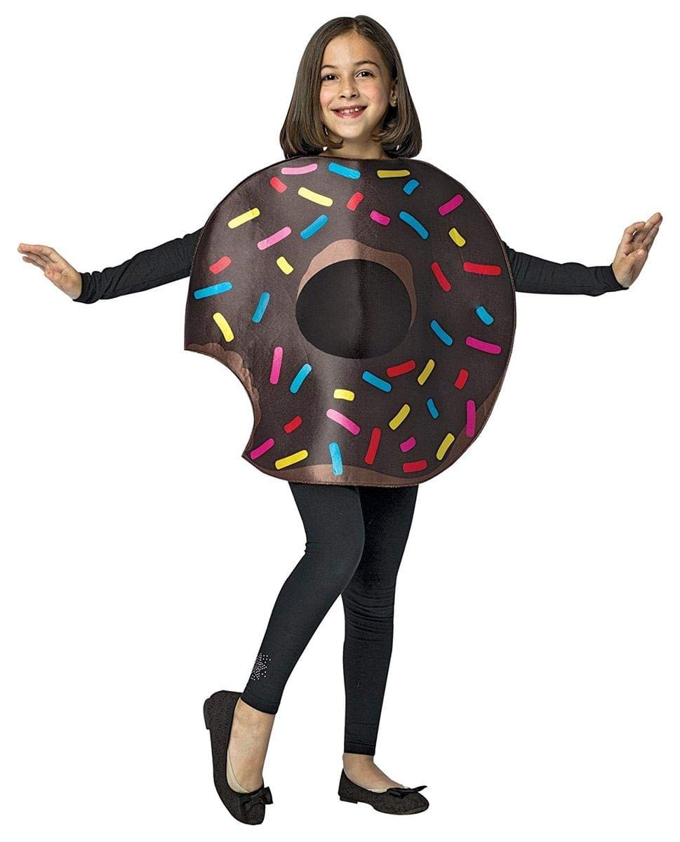 Morris GC6328710 Chocolate Donut Bite Costume  Size 7-10