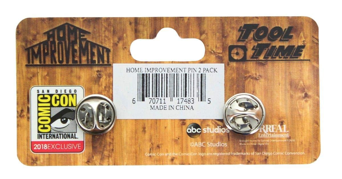 Surreal Entertainment Home Improvement Collectibles| Home Improvement Enamel Collector Pin Set