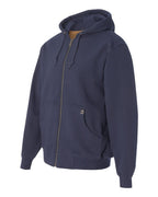 Mens crossfire PowerFleeceTM Fleece Jacket - NAVY - S(D0102H78TX2)