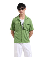 The Indian Garage Co Mens Relaxed Fit Solid Street Sweater