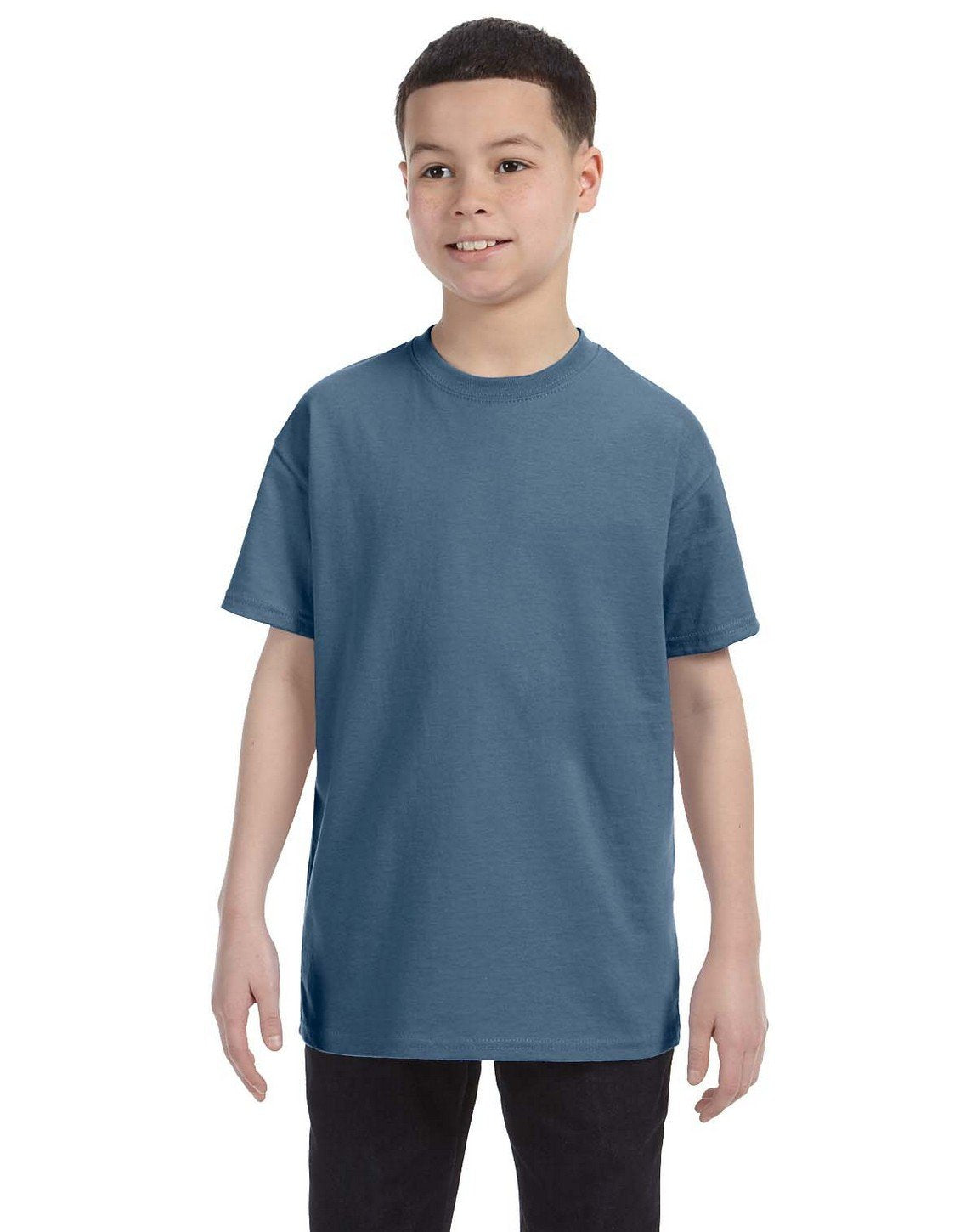 Youth Authentic-T T-Shirt - ASH - XS(D0102H7K15P)