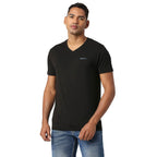 Pepe Jeans MenS Slim Fit Solid T-Shirts Black
