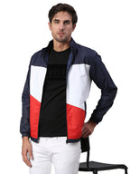 Dennis Lingo Polyester Regular Fit Full Sleeves MenS Color Block Shell Jacket With 2 Pockets - Lightweight Casual Winterwear Fo