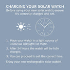 BERING Men Analog Solar Collection Watch with Stainless Steel Strap & Sapphire Crystal, Grey/Dark Grey, 40, Grey/Dark Grey