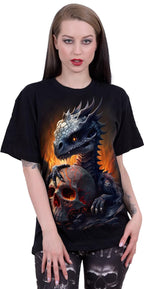 Spiral - Hatchling - Front Print T-Shirt Black - M