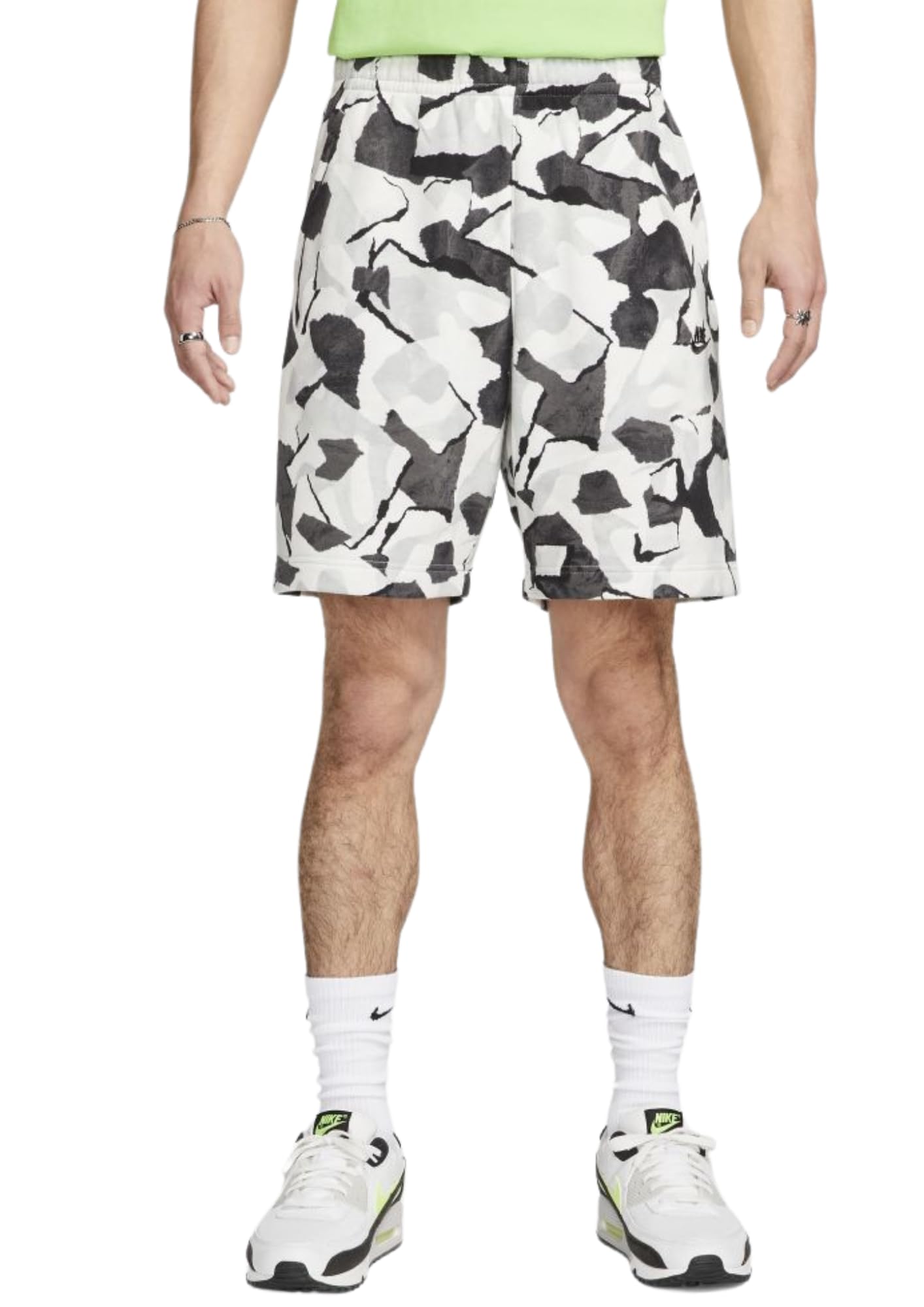 Nike Club+ Ft Short Aop Men Australian Rules Football Shorts