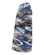 Youth camo T-Shirt - BLUE WOODLAND - XS(D0102H7MY8X)