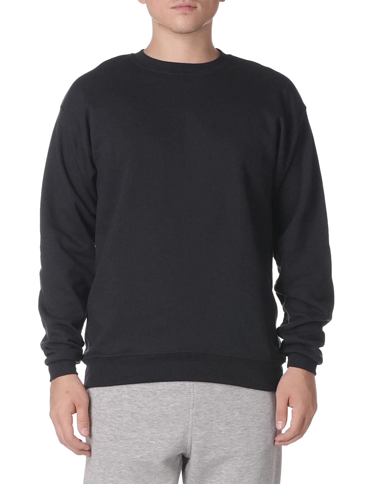 Unisex Ecosmart 5050 crewneck Sweatshirt - cARDINAL - S(D0102H7KFB2)