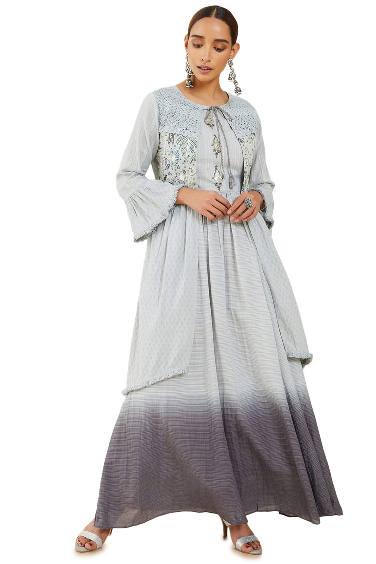 Soch Women Cotton Floral Dress