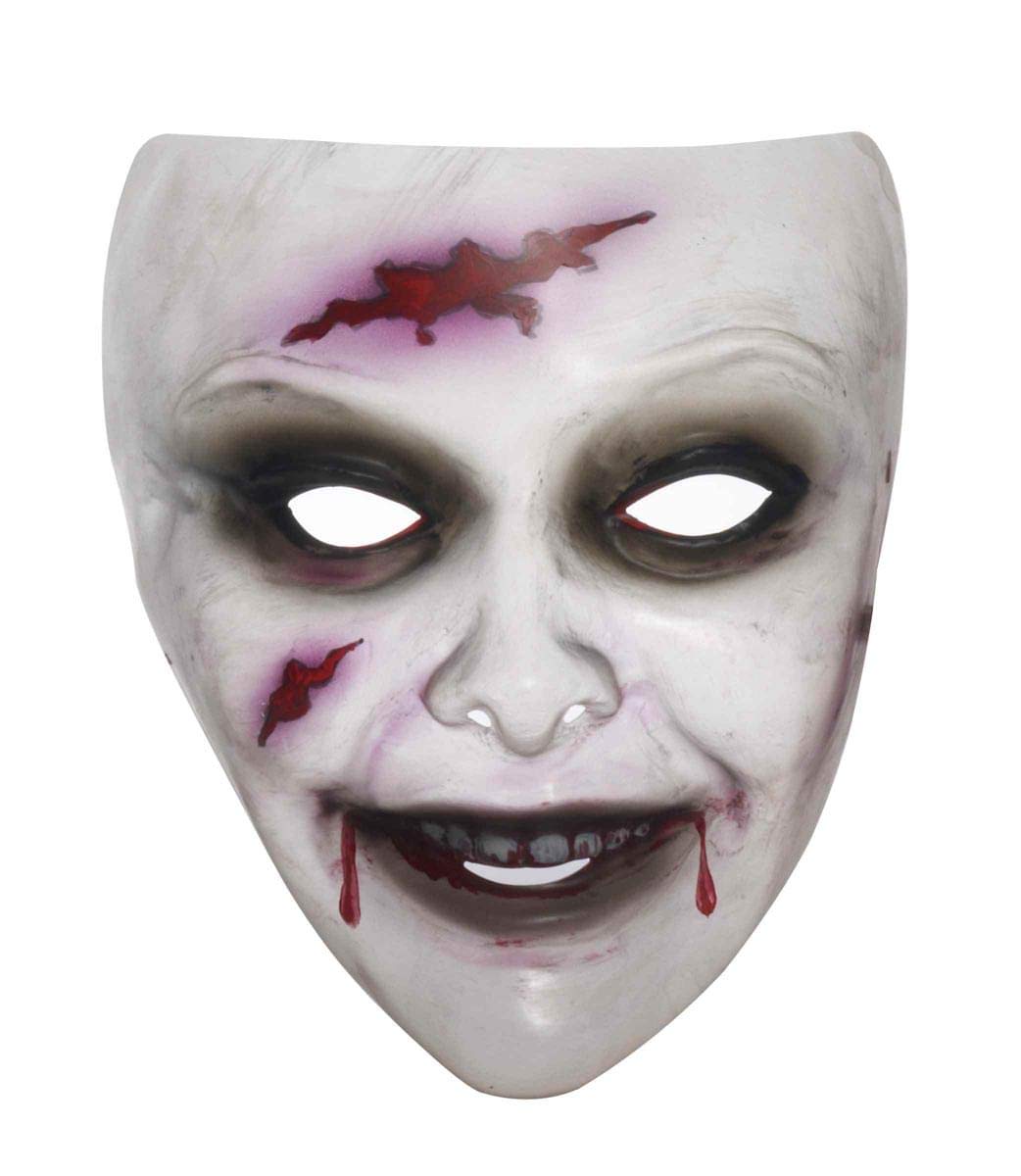 Transparent Women's Zombie Mask