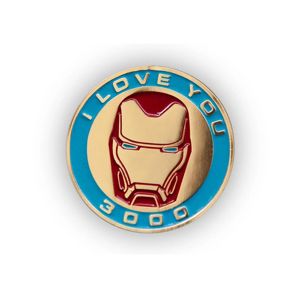 Marvel Avengers: Endgame Iron Man Exclusive Collector Pin | I Love You 3000