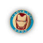 Marvel Avengers: Endgame Iron Man Exclusive Collector Pin | I Love You 3000