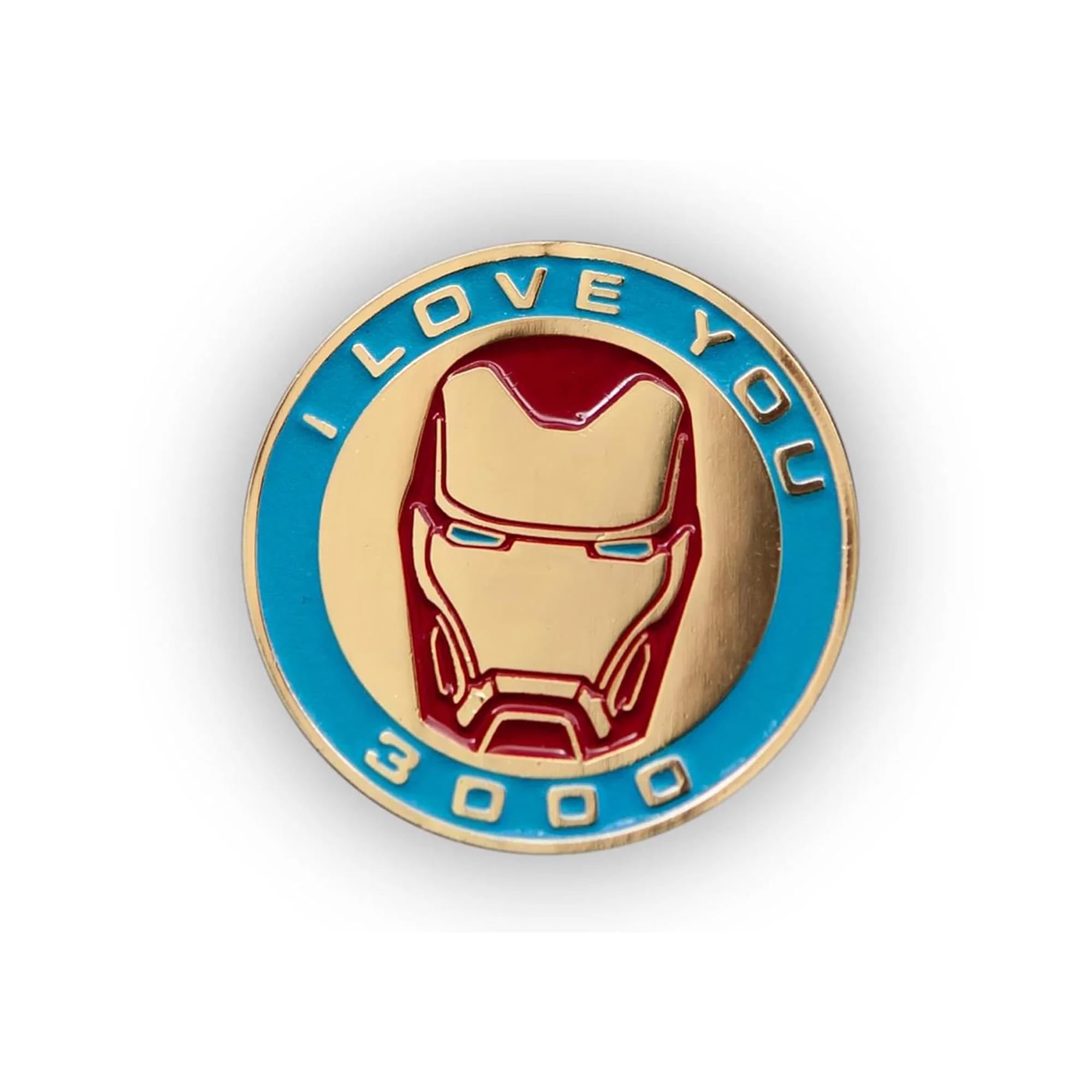Marvel Avengers: Endgame Iron Man Exclusive Collector Pin | I Love You 3000