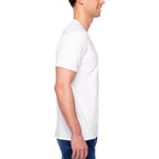 Fruit of the Loom mens Premium Tag-free Cotton Undershirts (Regular and Big & Tall) Undershirt, Regular - Crew 4 Pack White, X-L