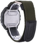 Casio Men's Quartz Sport Watch with Resin Strap, Green, 28 (Model: W-218HB-3AVCF),Black