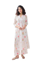 Toochki Dress For Women | Two Piece | Dresses | Long | White Floral Printed | Rayon (Tkcbl-Ry-325-Wh-Dr $Parent)