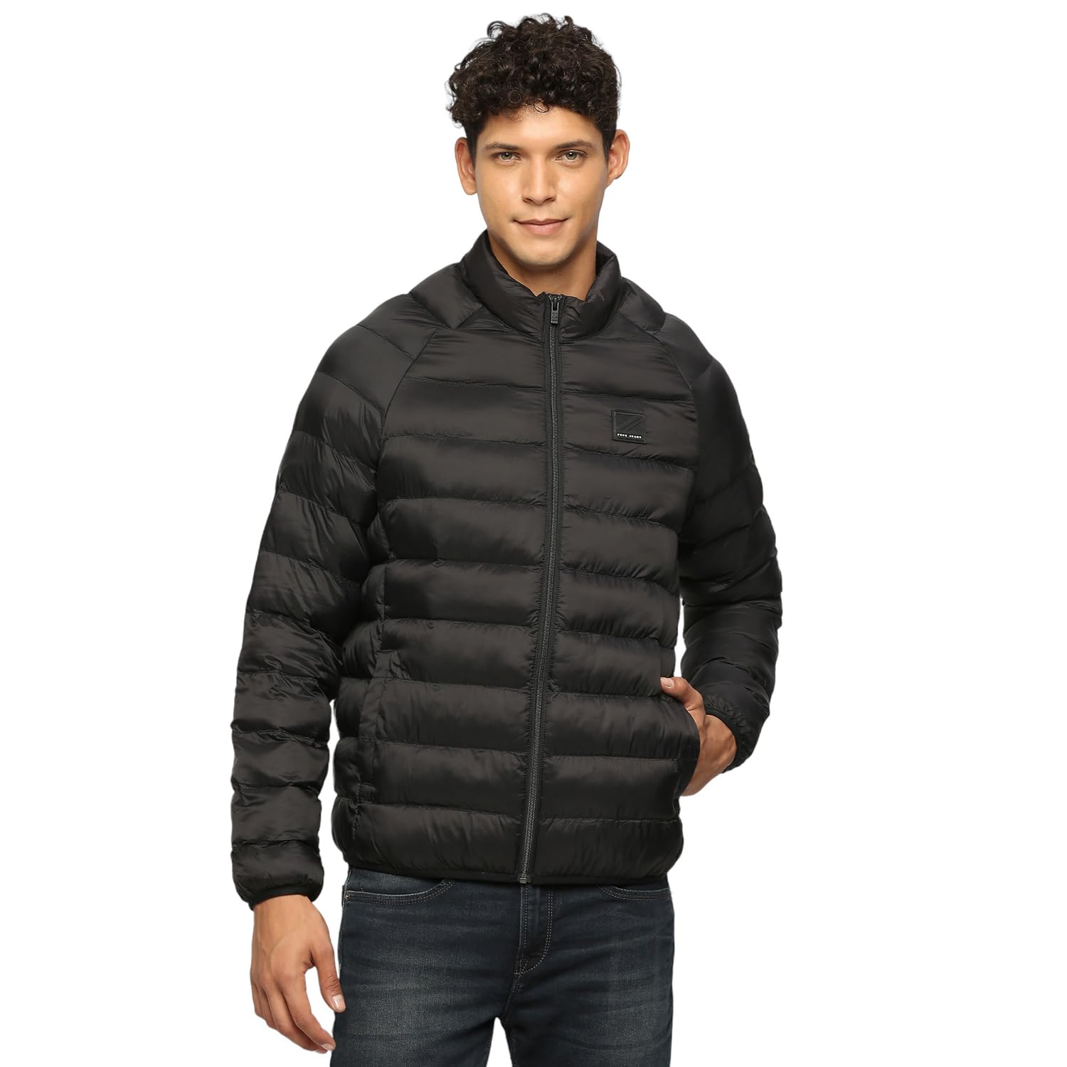 Black Kamachi Fit Travel Jacket