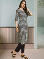 Pinkmint WomenS Crepe Printed Kurta And Pant Set (Pack Of 3)