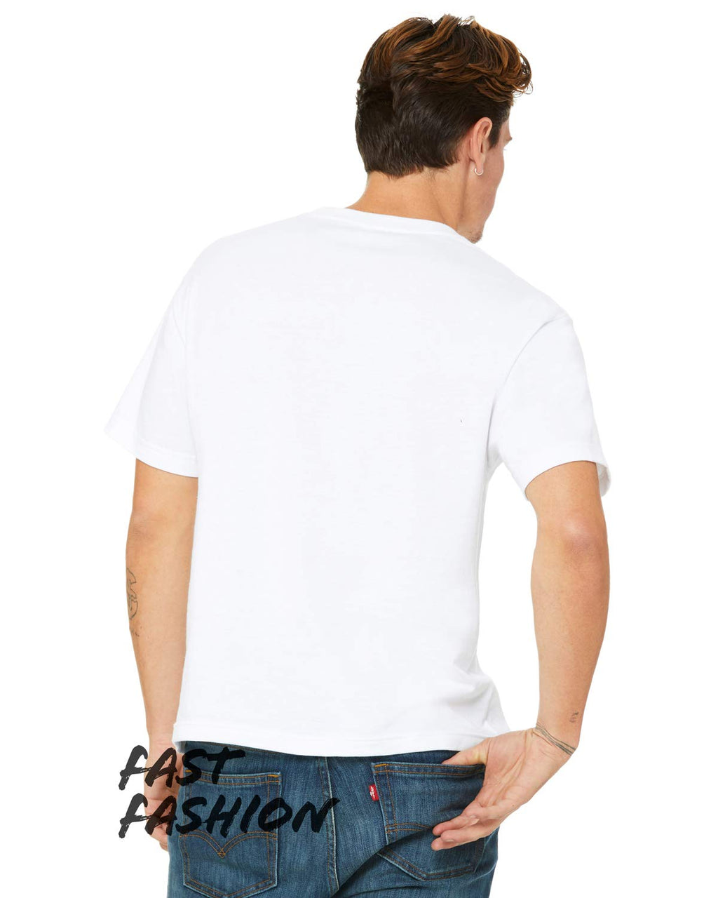 FWD Fashion Mens Heavyweight Street T-Shirt - DARK gREY - M(D0102H7WFUT)