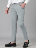 AVANOVA Mens Solid Ankle Length Flat Front Straight Slim Fit Casual Skinny Stretch Chinos Business Pant with Pocket Suit Pants