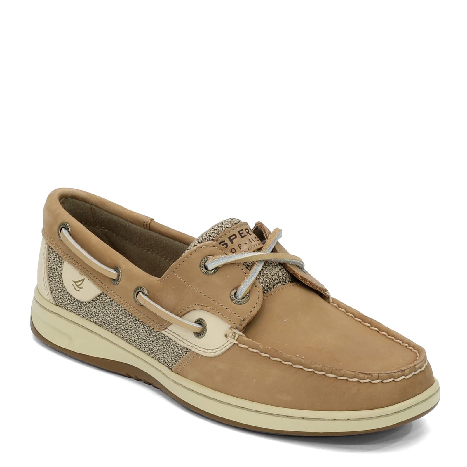 Sperry Top-Sider Women's Bluefish 2-Eye Boat Shoe,Linen/Oat,7 M (US)