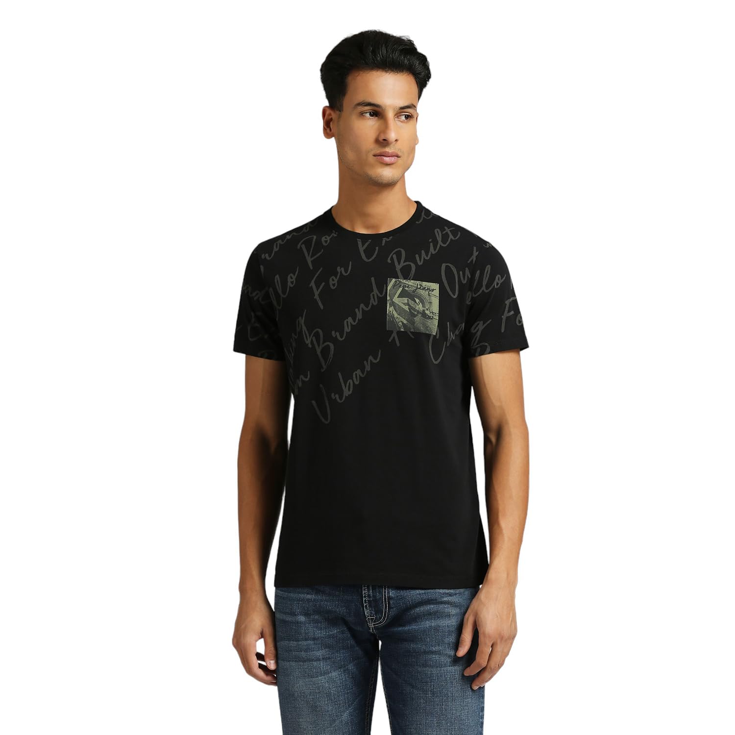 Pepe Jeans MenS Slim Fit T-Shirt (Pm509565_Black