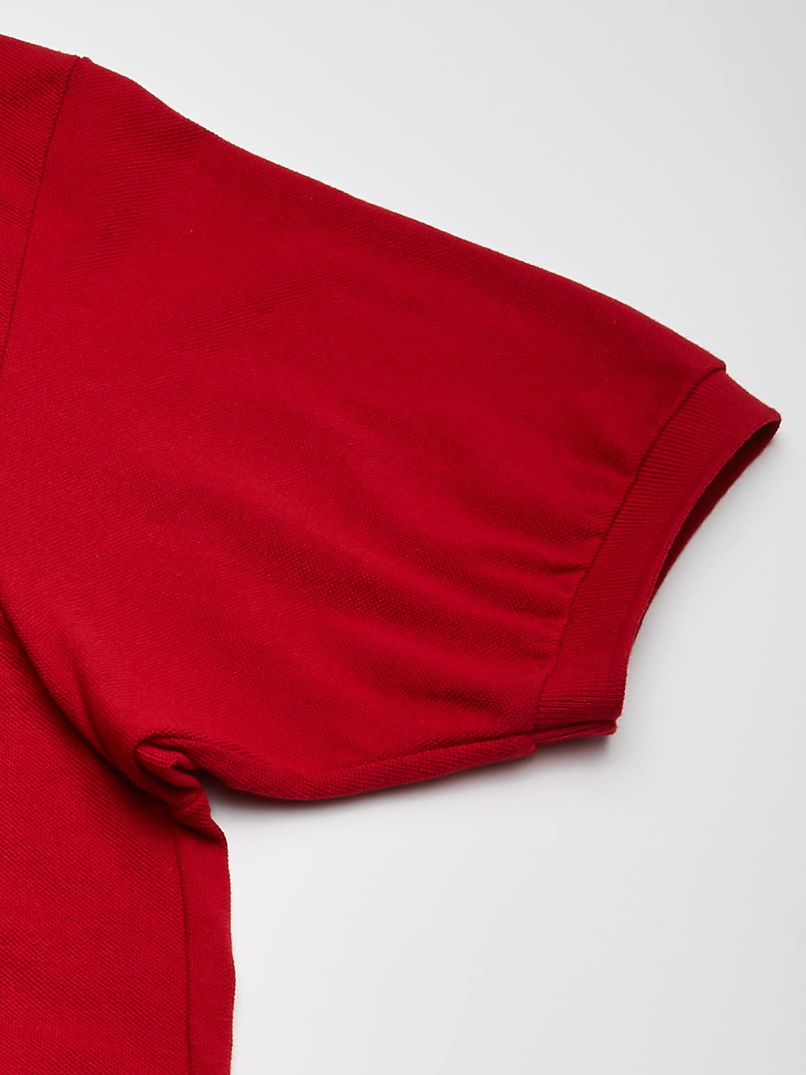 Dickies Men's Short Sleeve Pique Polo, English Red, Small