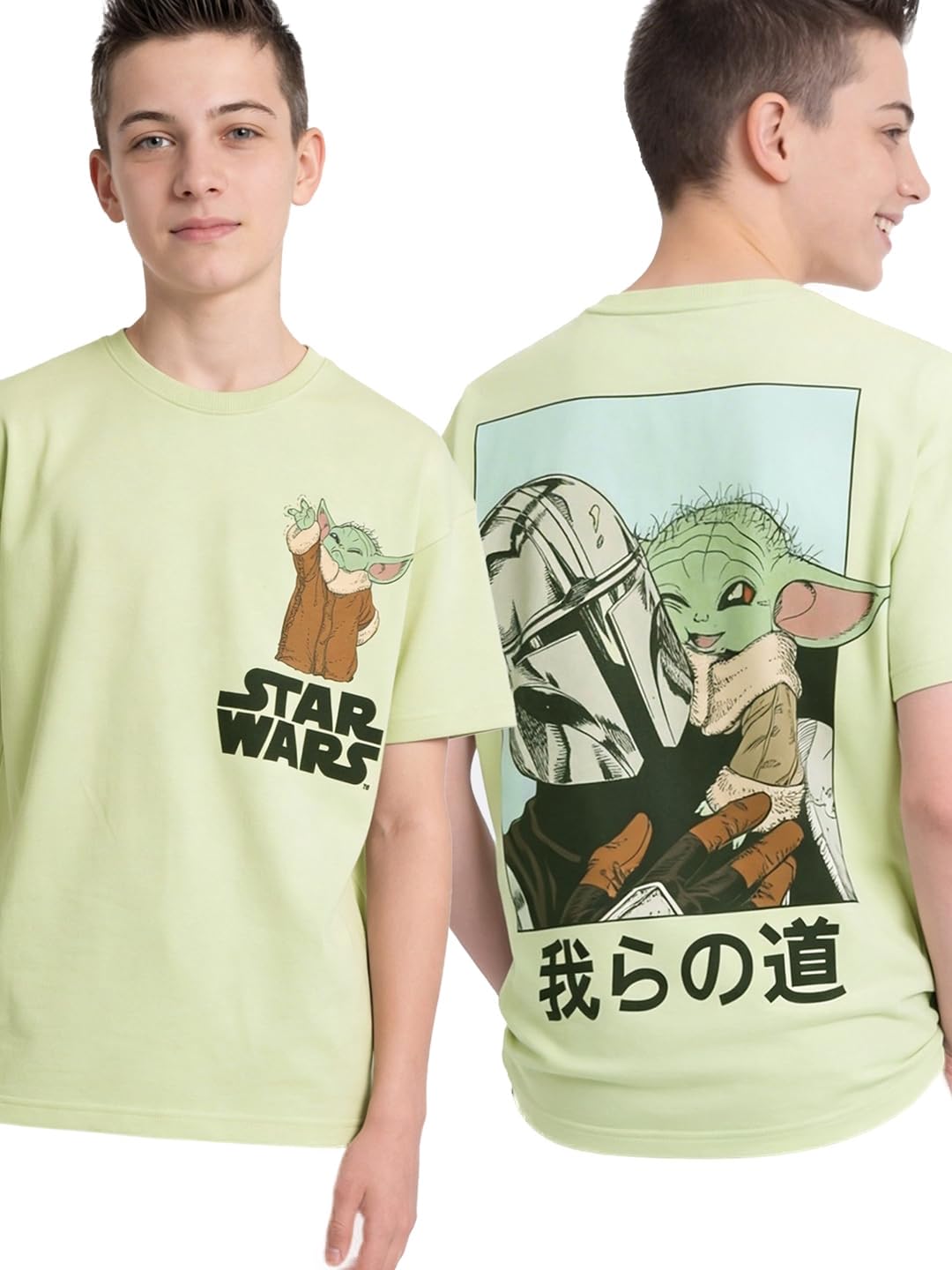 Max Boys Star Wars Print Oversized TShirt 14-16