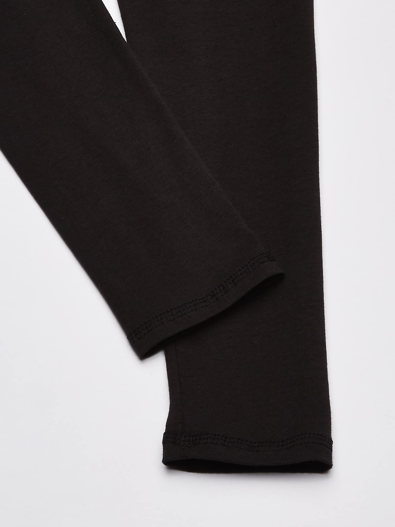 Hanes Little Girls' Leggings (Pack of 3), Ebony, Medium