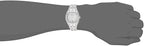 Bulova Men's Crystals Phantom Stainless Steel 3-Hand Quartz Watch, Cushion Shape Dial and Curved Mineral Crystal Style: 96B296