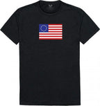 Relaxed Graphic T, Betsy Ross 2, Black, M