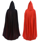 Gardeningwill Double Face 55 Red Black Hooded Halloween Easter Christmas Cloak Goth Vampire Priate Cape