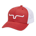 Kimes Ranch Unisex Weekly Upgrade 110 3-D Embroidered Horns Adjustable Snapback One-Size Hat Black/White