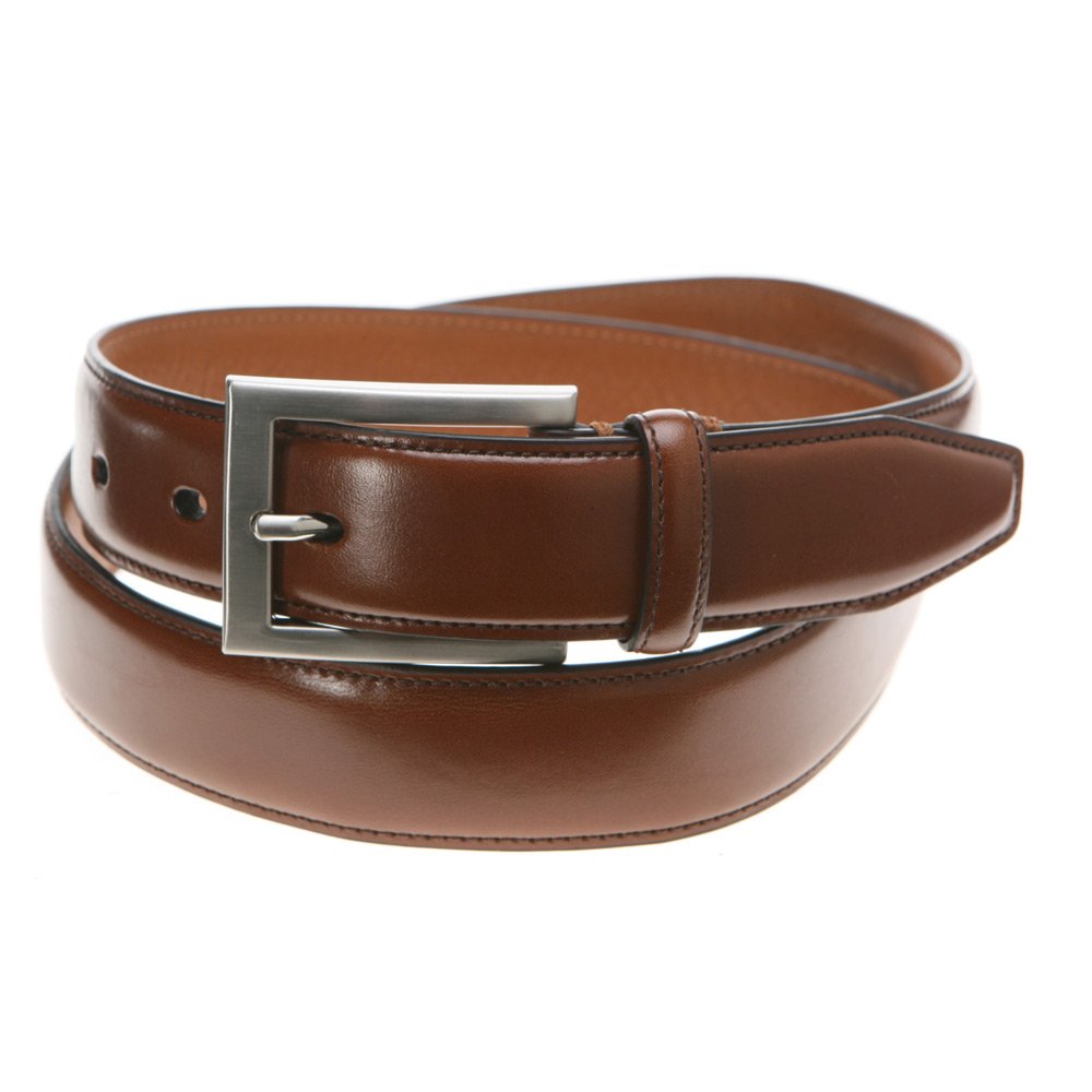 Johnston & Murphy MenS Dress Belt,Cognac,Size 40 40