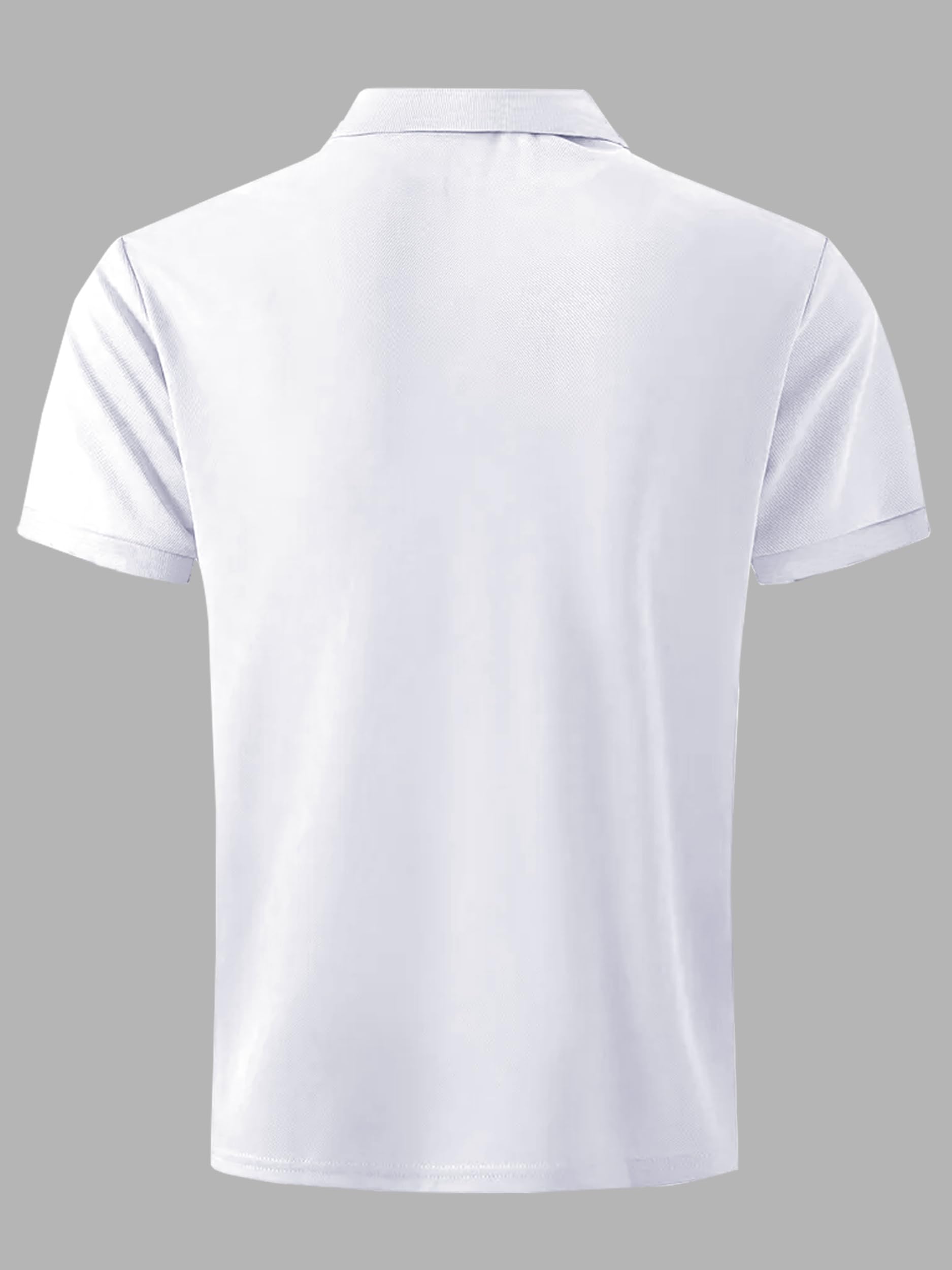 Noble Monk MenS Regular Fit Polo T Shirt |Half Sleeves |Collar Tshirts T Shirt | Casual Tshirt White Sky Blue