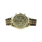 Michael Kors Lexington Gold-Tone Stainless Steel Watch MK8281