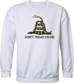 Graphic Crewneck, Gadsden, White, 2X