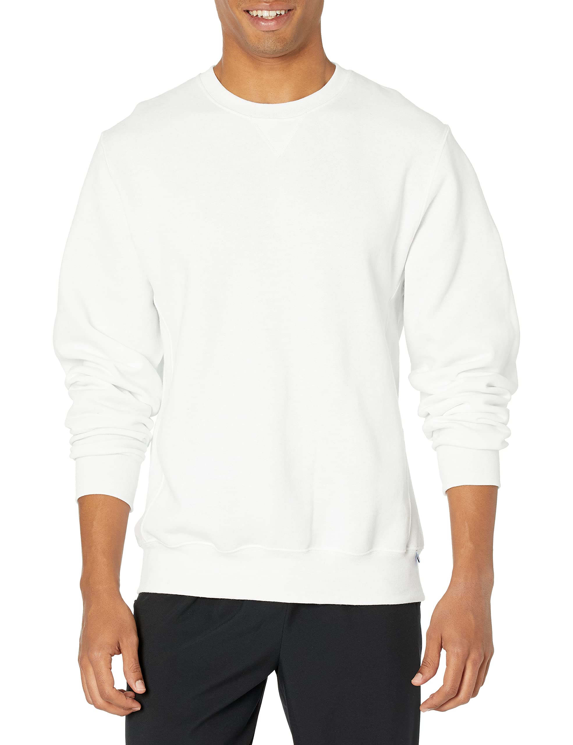 Dri-Power&#174; Fleece Crew - White - Small