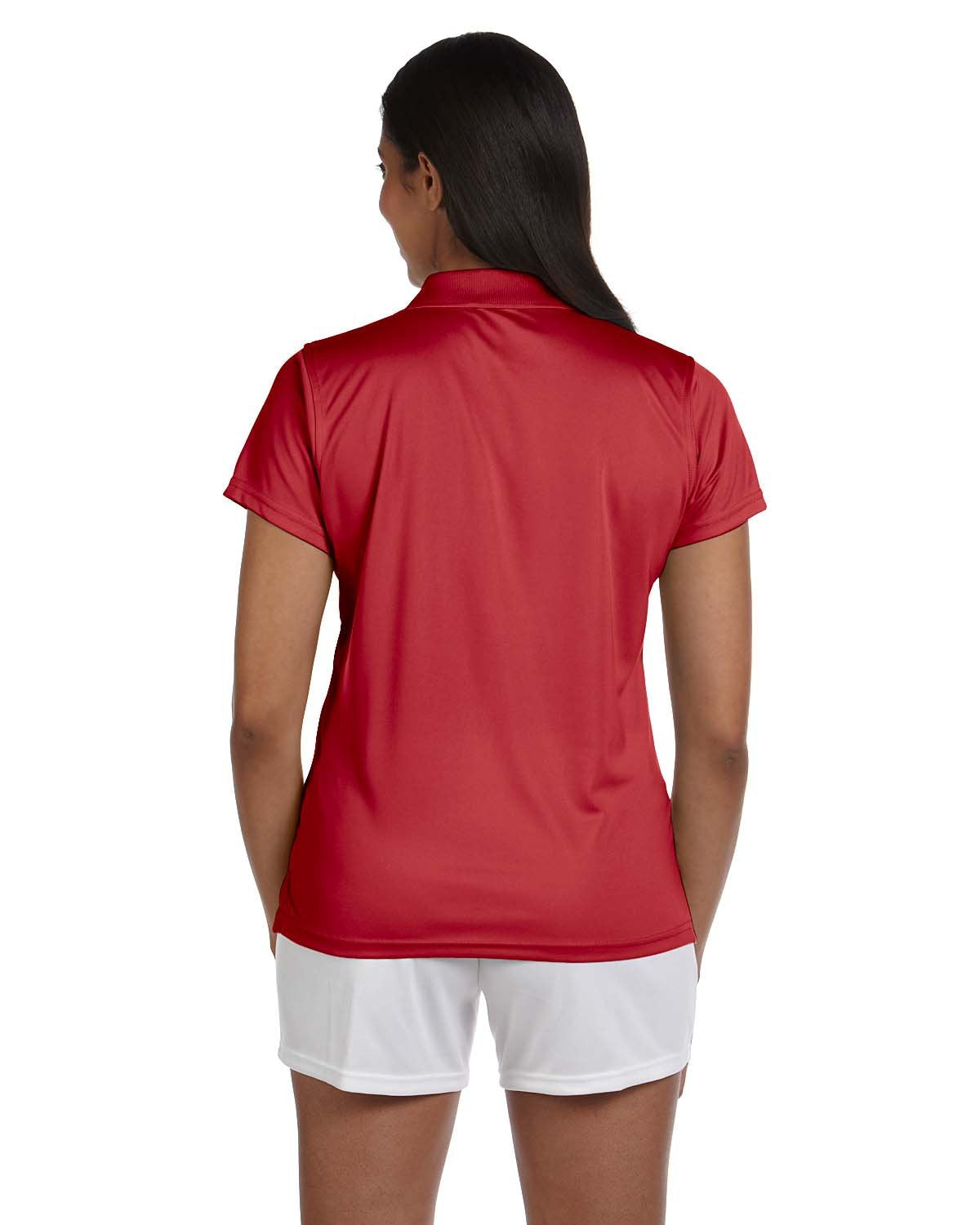Ladies 4 oz Polytech Polo - WHITE - S(D0102H76N12)