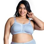 NYKD (NYB101 Cotton Non Padded & Non Wired Everyday Bra for Women | M-Frame Structure for Bounce Control with Full Coverage & Su