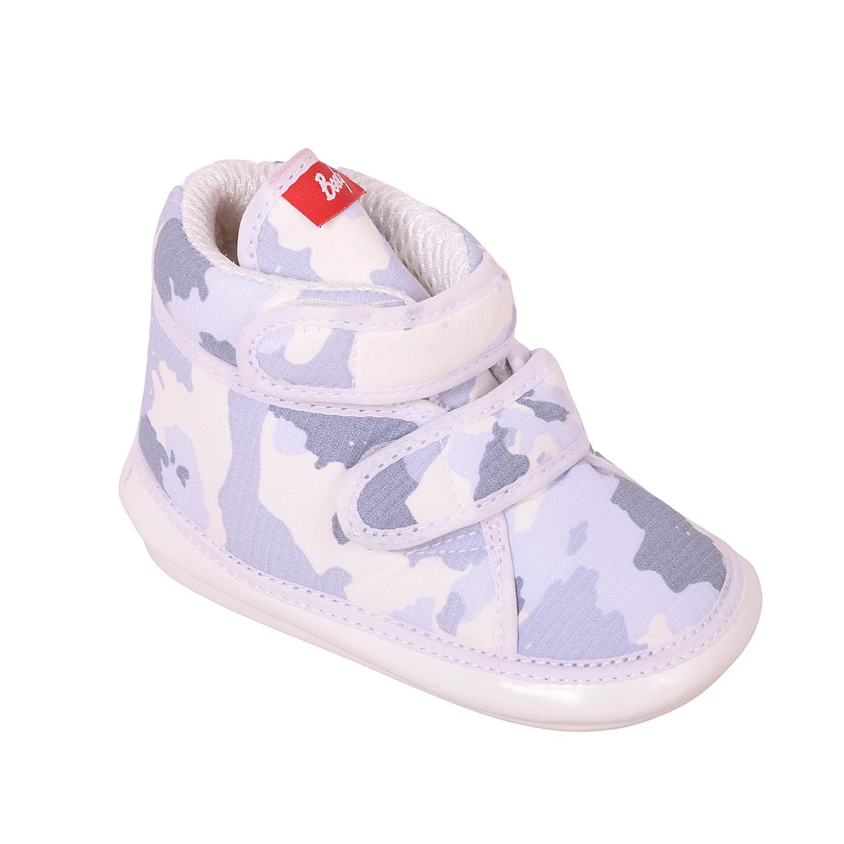 Lillypupp Baby Booty Soft Sole Shoes For Infants Lightweight NonSlip PreWalker Shoes With Hook & Loop Strap Comfortable Breath 18-24