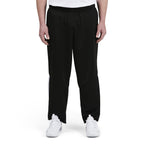 PUMA mens Contrast Sweatpants, Puma Black-puma Whit, X-Large US