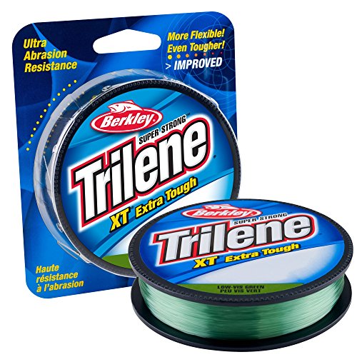 Berkley Trilene XT Monofilament Service Spool,330 Yd, pound test 4,Low Vis Green